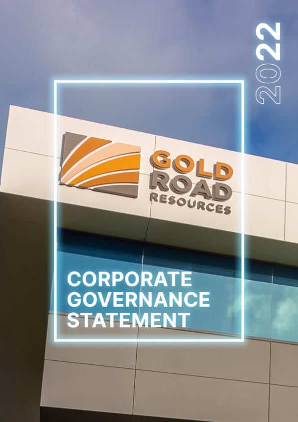 A report cover for the Corporate Governance Statement